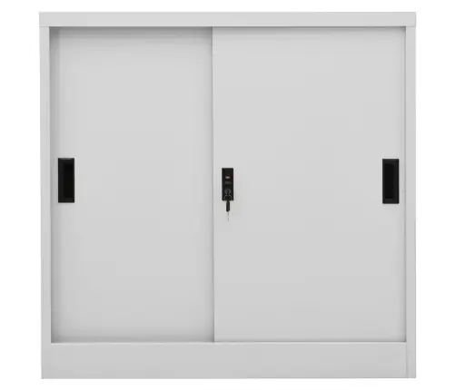 Kontorikapp Liuguksega, Helehall, 90 X 40 X 90 cm Teras