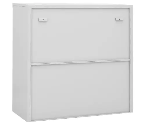 Kontorikapp Liuguksega, Helehall, 90 X 40 X 90 cm Teras