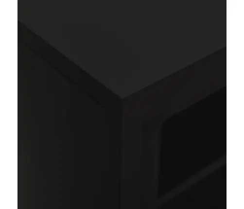 Liugustega Kapp, Must, 90 X 40 X 90 cm Teras