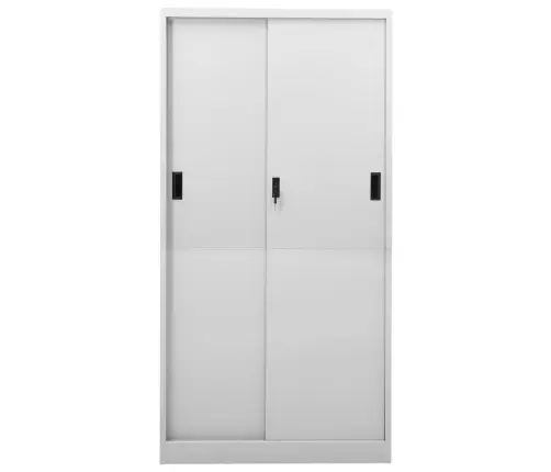 Kontorikapp Liuguksega, Helehall, 90 X 40 X 180 cm Teras