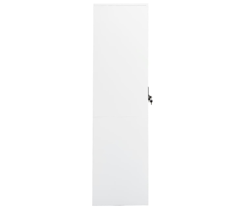Skapis, 80X50X180 Cm, Balts, Tērauds Vidaxl