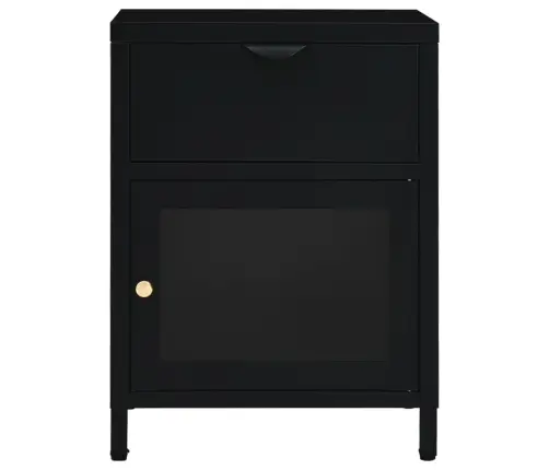 Öökapp, Must, 40 X 30 X 54,5 cm Teras Ja Klaas
