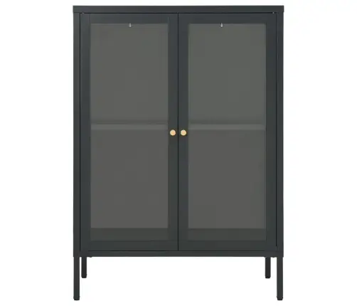 Puhvetkapp, Antratsiit, 75 X 35 X105 cm Teras Ja Klaas