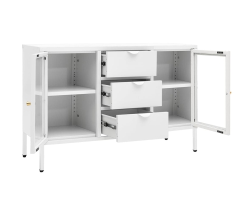 Puhvetkapp, Valge, 105 X 35 X 70 cm Teras Ja Klaas