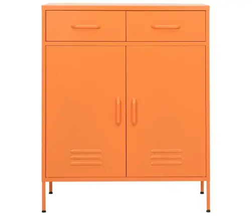 Sandėliavimo Spintelė, Oranžinė, 80X35X101,5cm Plienas