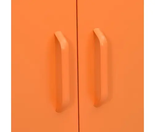 Sandėliavimo Spintelė, Oranžinė, 80X35X101,5cm Plienas