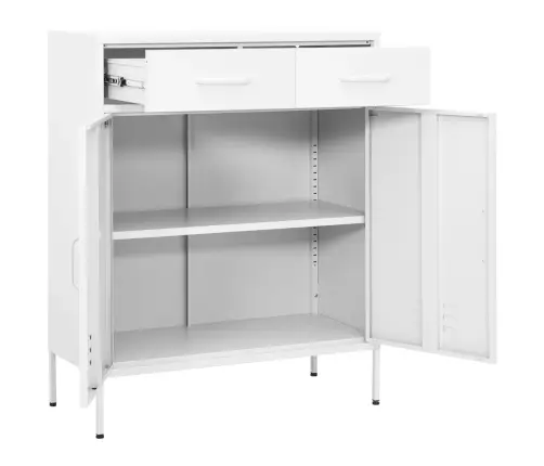 Hoiukapp, Valge, 80 X 35 X 101,5 cm Teras