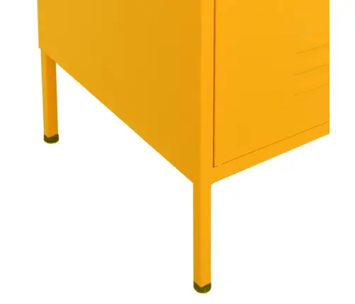 Hoiukapp, Sinepikollane, 80 X 35 X 101,5 cm Teras