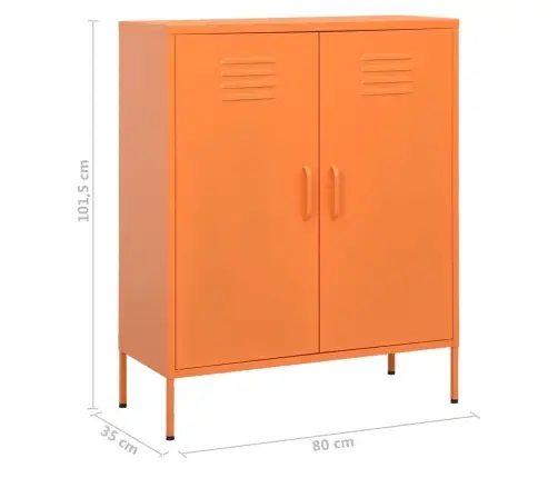 Hoiukapp, Oranž, 80 X 35 X 101,5 cm Teras