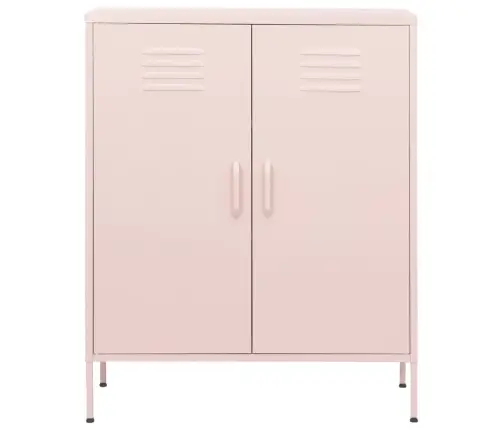 Sandėliavimo Spintelė, Rožinės Spalvos, 80X35X101,5cm Plienas