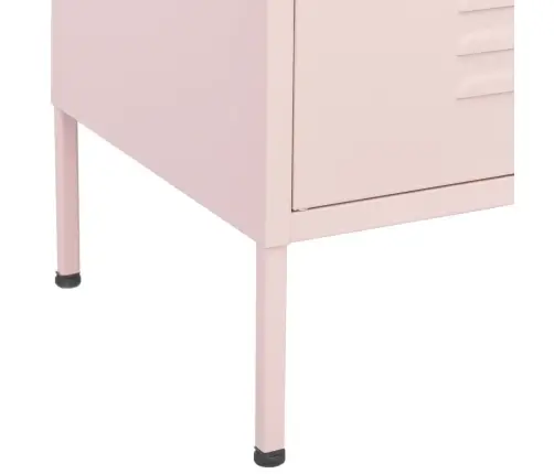 Sandėliavimo Spintelė, Rožinės Spalvos, 80X35X101,5cm Plienas