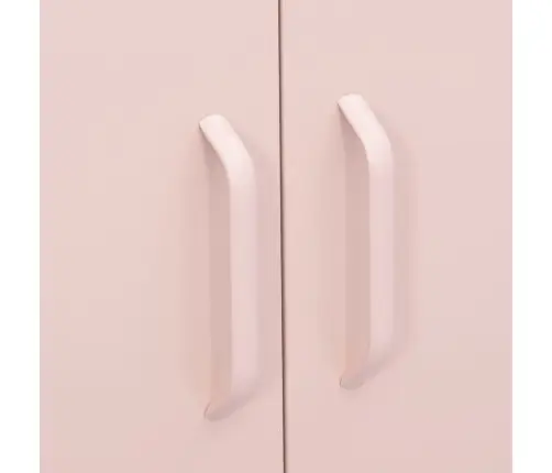 Sandėliavimo Spintelė, Rožinės Spalvos, 80X35X101,5cm Plienas