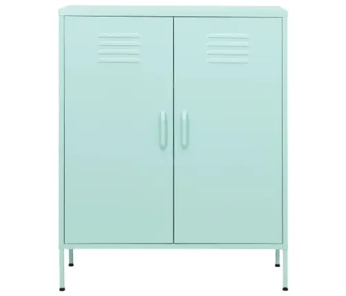 Skapītis, 80X35X101,5 Cm, Tērauds, Piparmētru Zaļš Vidaxl
