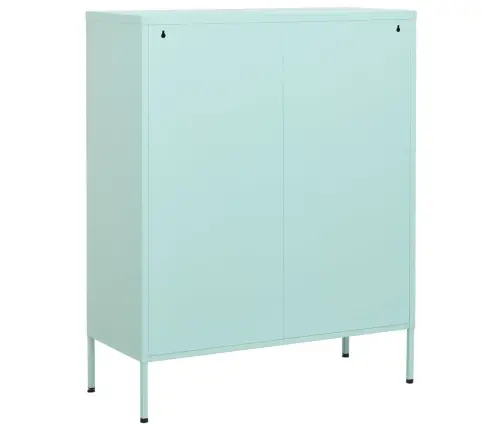 Skapītis, 80X35X101,5 Cm, Tērauds, Piparmētru Zaļš Vidaxl