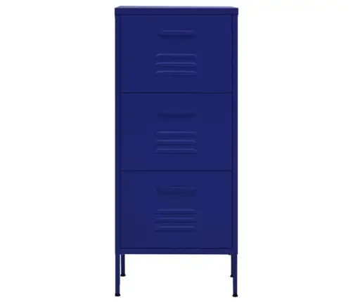 Skapītis, 42,5X35X101,5 Cm, Tērauds, Tumši Zils Vidaxl