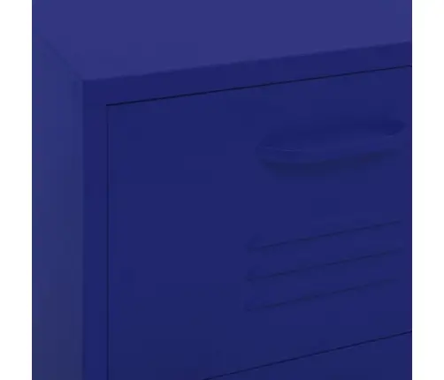 Skapītis, 42,5X35X101,5 Cm, Tērauds, Tumši Zils Vidaxl
