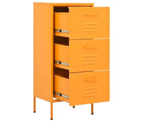 Hoiukapp, Sinepikollane, 42,5 X 35 X 101,5 cm Teras