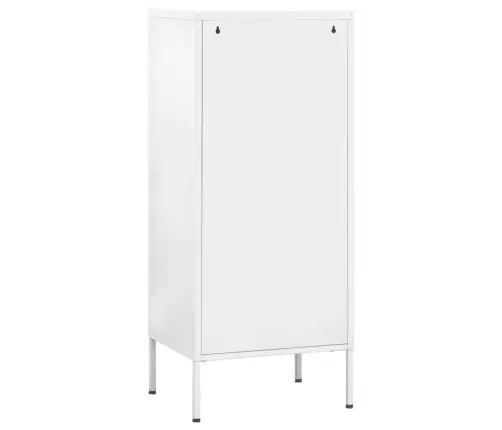Skapītis, 42,5X35X101,5 Cm, Tērauds, Balts Vidaxl
