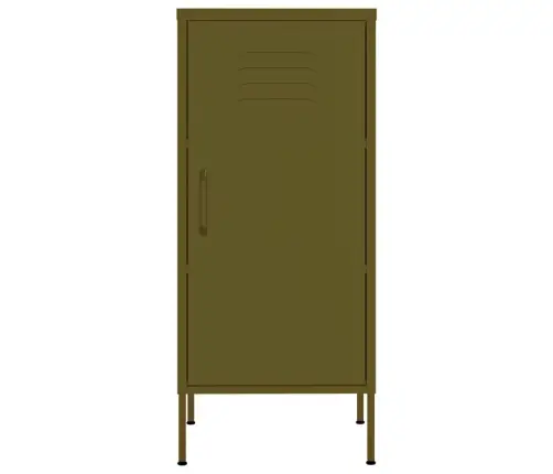 Skapītis, 42,5X35X101,5 Cm, Tērauds, Olīvu Zaļš Vidaxl