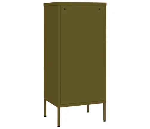 Skapītis, 42,5X35X101,5 Cm, Tērauds, Olīvu Zaļš Vidaxl