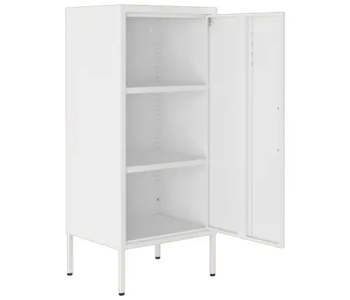 Skapītis, 42,5X35X101,5 Cm, Tērauds, Balts Vidaxl