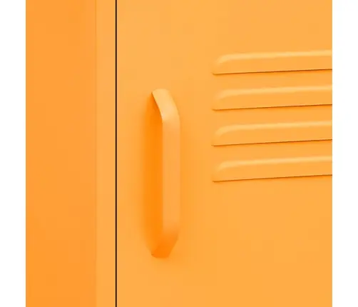 Naktinis Staliukas, Garstyčių Geltona, 35X35X51cm Plienas