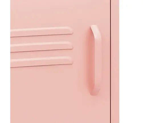 Naktinis Staliukas, Rožinė, 35X35X51cm Plienas