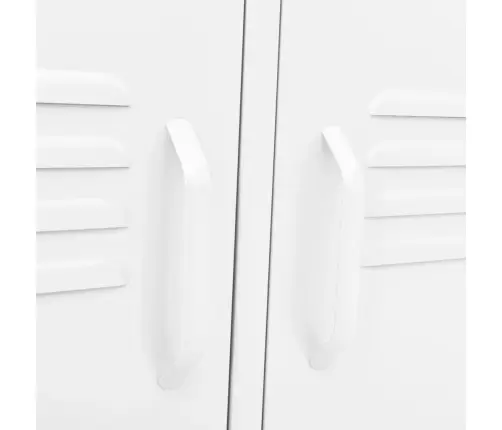 Televizoriaus Spintelė, Baltos Spalvos, 105X35X50cm Plienas