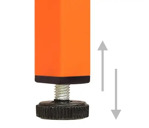 Telerikapp, Oranž, 105 X 35 X 50 cm Teras