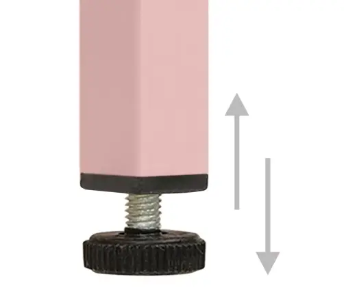 Skapis, 90X50X180 Cm, Tērauds, Rozā Vidaxl