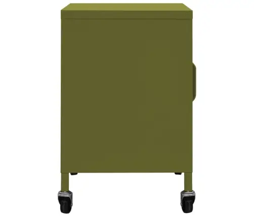 Skapītis, 60X35X56 Cm, Tērauds, Olīvu Zaļš Vidaxl