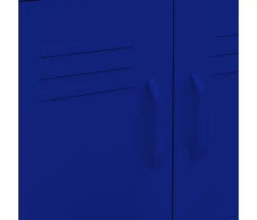 Skapītis, 60X35X56 Cm, Tērauds, Tumši Zils Vidaxl
