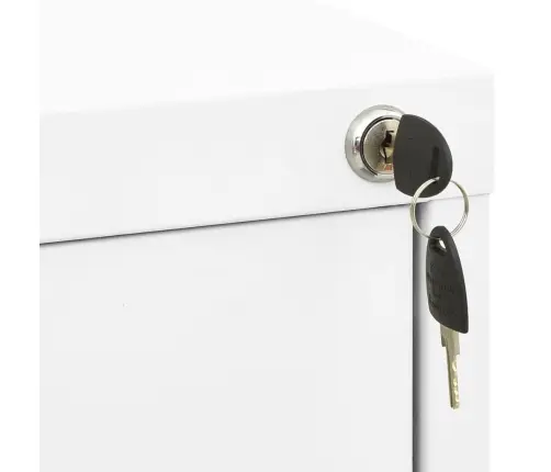 Failikapp, Valge, 46X62X72,5 cm Teras