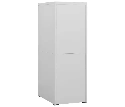 Failu Skapis, Gaiši Pelēks, 46X62X133 Cm, Tērauds Vidaxl