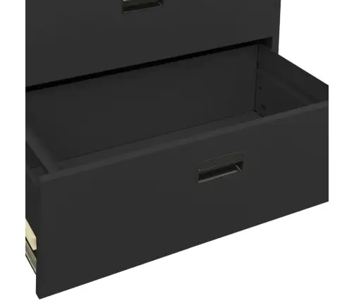 Failu Skapis, Antracītpelēks, 90X46X164 Cm, Tērauds Vidaxl