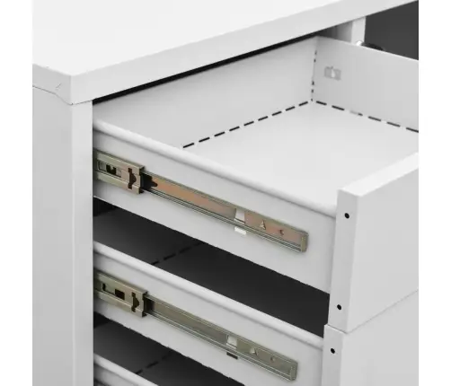 Biuro Spintelė, Šviesiai Pilkos Spalvos, 90X40X102cm Plienas