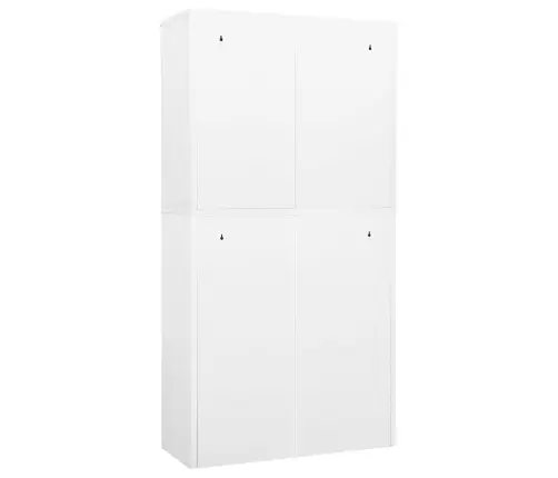 Biuro Spintelė, Baltos Spalvos, 90X40X180cm Plienas