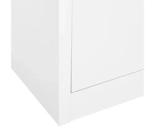 Biuro Spintelė, Baltos Spalvos, 90X40X180cm Plienas