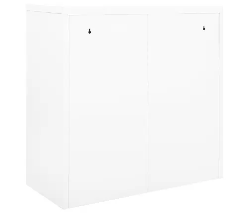 Liugustega Kapp, Valge, 90X40X90 cm Teras