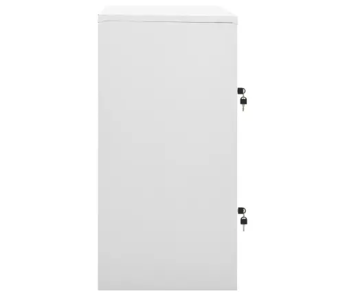 Lukustatav Hoiukapp, Helehall, 90X45X92,5 cm Teras