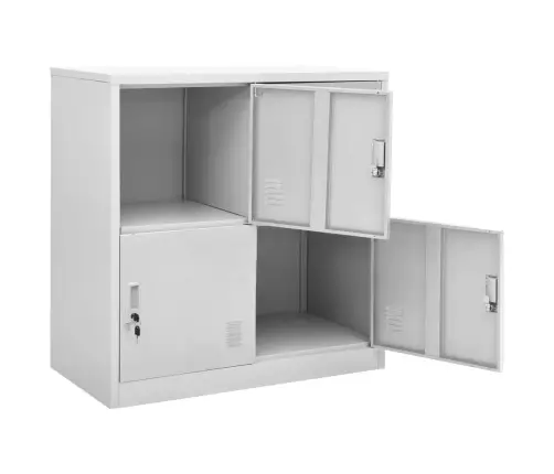 Lukustatav Hoiukapp, Helehall, 90X45X92,5 cm Teras