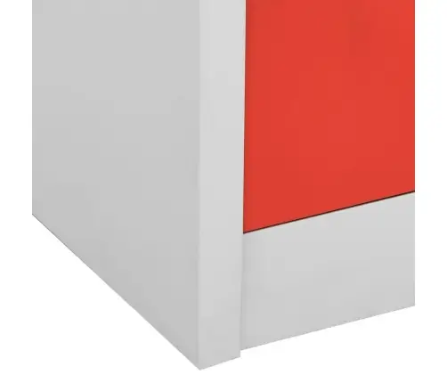 Persirengimo Spintelė, Pilka Ir Raudona, 90X45X92,5cm Plienas