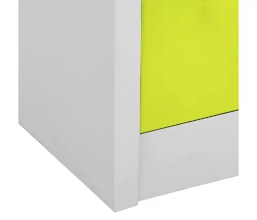 Persirengimo Spintelė, Pilka Ir Žalia, 90X45X92,5cm Plienas