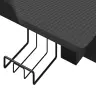 Datorspēļu Galds Ar Led, Z-Formas Kājas, Melns, 90X60X75 Cm Vidaxl