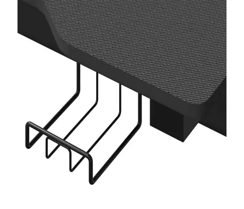 Mänguri Arvutilaud Z-Jalgadega, Must, 110X60X75 Cm