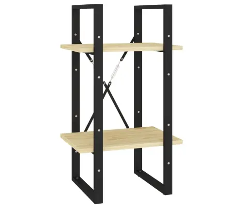 2-Līmeņu Grāmatu Plaukts, 40X30X70 Cm, Priedes Masīvkoks Vidaxl