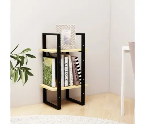 2-Līmeņu Grāmatu Plaukts, 40X30X70 Cm, Priedes Masīvkoks Vidaxl