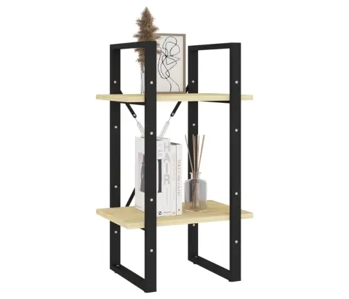 2-Līmeņu Grāmatu Plaukts, 40X30X70 Cm, Priedes Masīvkoks Vidaxl