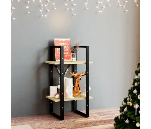 2-Līmeņu Grāmatu Plaukts, 40X30X70 Cm, Priedes Masīvkoks Vidaxl