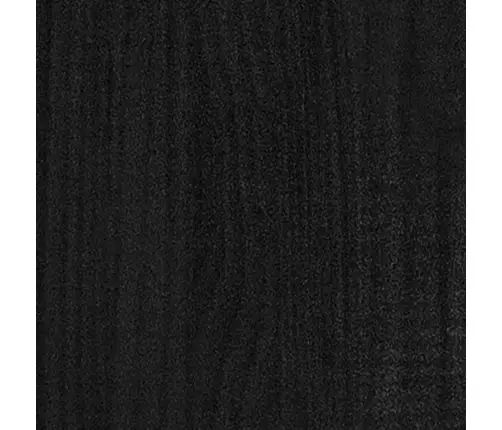 4-Līmeņu Grāmatu Plaukts, Melns, 80X30X140Cm, Priedes Masīvkoks Vidaxl